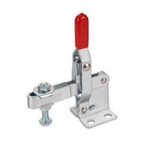 ประเทศจีน Mini Vertical Toggle Clamp 11421 ด้ามจับรถสีแดงตรงกลาง ผู้ผลิต